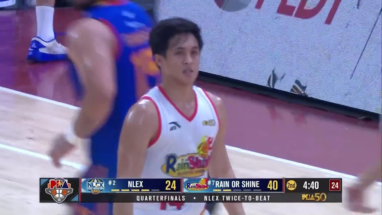 Andrei Caracut TWO TRIPLES for Rain or Shine vs. NLEX in 2Q 💣 | PBA Season 49 Philippine Cup
