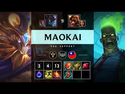 Maokai Support vs Brand - TW Challenger Patch 25.13