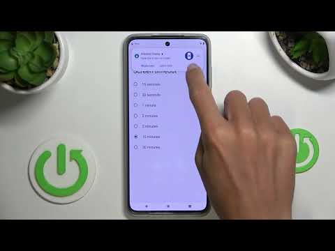 How to Change Screen Timeout on Motorola Moto G82 - Manage Display Settings