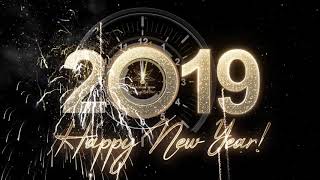 Modern New Year Countdown Clock 2019