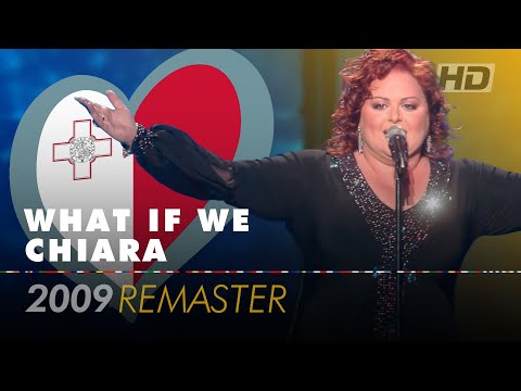 WHAT IF WE – CHIARA | Malta 🇲🇹 | Eurovision Song Contest 2009 [HD Remaster]