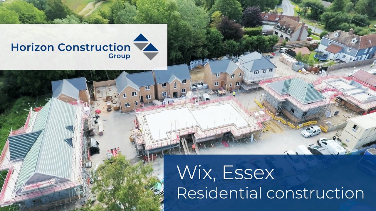 White Hart Close, Wix - Residential Construction Site