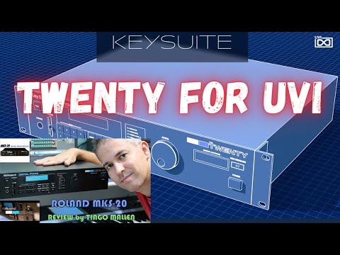 ROLAND MKS-20 For UVI WORKSTATION -The Essential Vintage Digital Keys (The Twenty) by TIAGO MALLEN