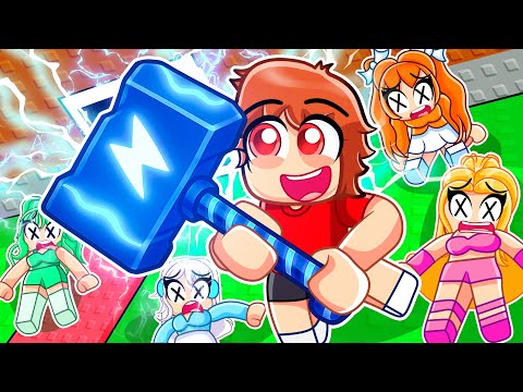 I Used The New ADMIN HAMMER To Troll MY CRAZY FAN GIRLS In Steal A Brainrot...