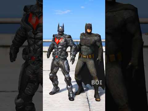 GTA V : BATMAN VS SPIDER-MAN SUPERHERO BATTLE S02 🔥 #shorts #gta5