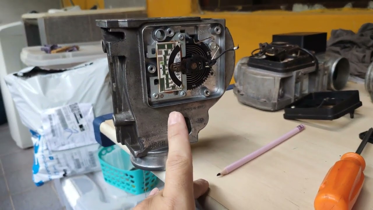 Regulagem da mola do fluxo ar omega vectra tempra bmw VAF de maneira mais simples e precisa