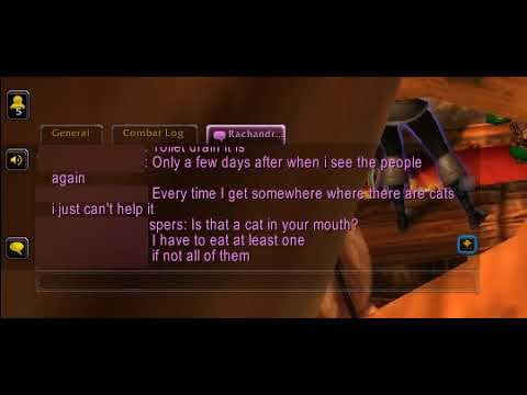 Cat Swallowing Role Play @ Lion's Pride Inn, Goldshire, Moon Guard (World of Warcraft)