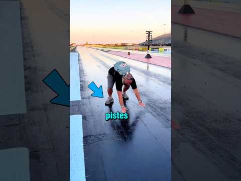 Pourquoi les pistes de course sont-elles collantes ?🤔