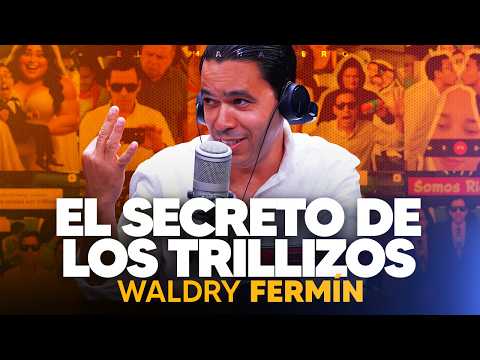 ¡EL CEREBRO DE LOS TRILLIZOS! 🎭 Waldry Fermín: "Mi esposa me mandó a grabar con ellos"