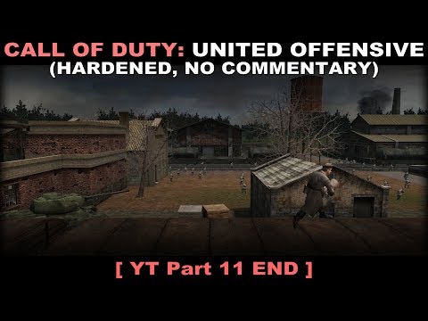 Call of Duty: United Offensive walkthrough part 11 END (Hardened, No commentary ✔)