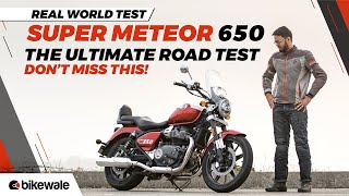 Royal Enfield Super Meteor 650 Review | A Comfortable Cruiser For Indian Roads? | Real World Test