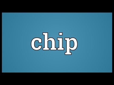 image-What does the phrase chip in mean?