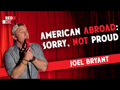 American Abroad Sorry, Not Proud • Joel Bryant • Tallinn • Stand Up Comedy