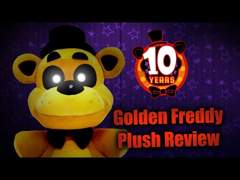 FNAF 10 Year Anniversary Golden Freddy Funko Plush Review!!