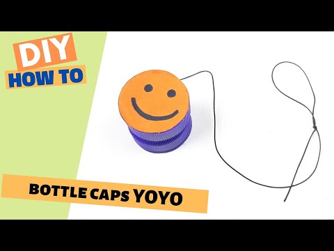 Bottle Caps YOYO | How to make a YOYO with bottle caps | DIY toys for kids