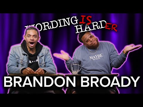 Brandon Broady Vs Tahir Moore - WORDING IS HARDER!