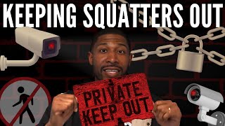 How I Use Security Systems to Keep Squatters out of my Properties | Real Estate Coach Brian Grimes