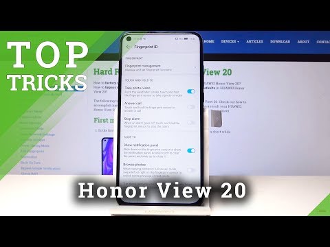 Honor View 20 TOP TRICKS | Best Features for Honor View 20