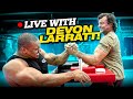 LIVE WITH DEVON LARRATT AND LARRY WHEELS!