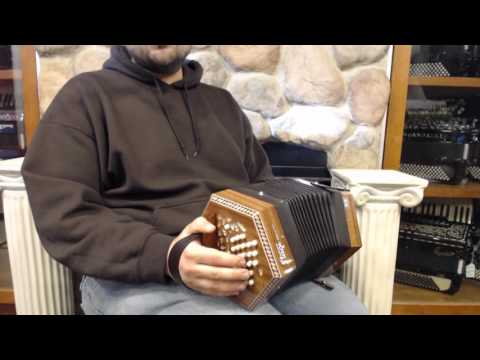 STAGIHD46 - Mahogany Stagi Hayden Duet Concertina M 46 $1999