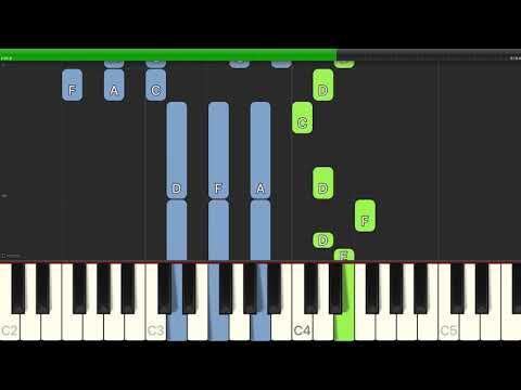 Can't Get You Out of My Head - Kylie Minogue piano tutorial