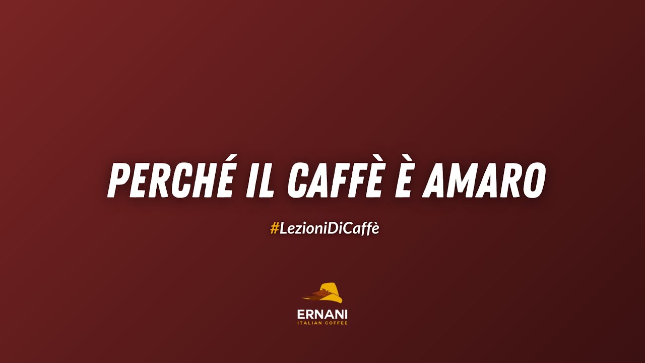 Perché il caffè è amaro?