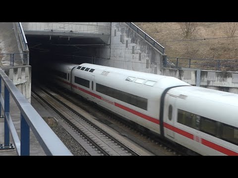 [300 km/h] ICEs und REs am Denkendorftunnel | SFS Nürnberg - Ingolstadt