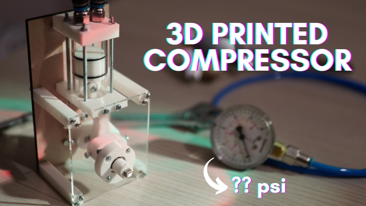 Can You 3D Print an Air Compressor?