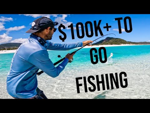 GETS PAID 100K A YEAR TO GO FISHING!
