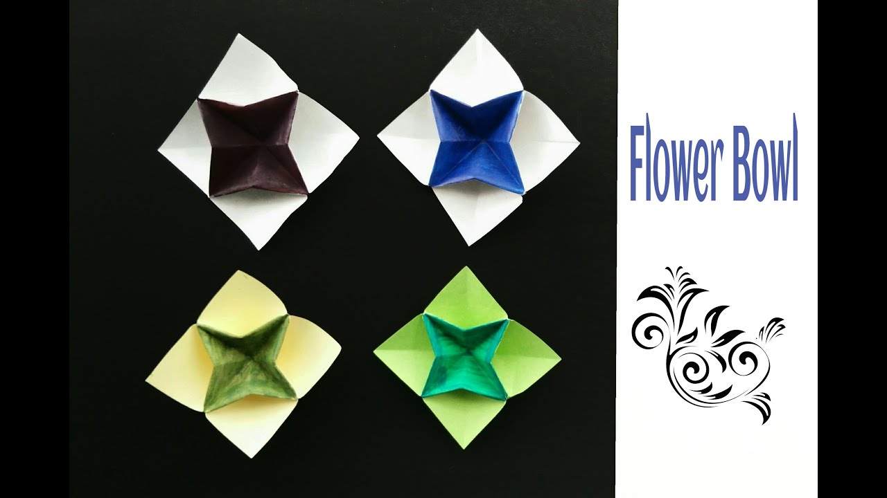 Paper For Making An Origami Fireworks Flower