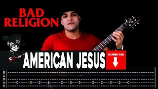?BAD RELIGION?[ American Jesus ] cover by Masuka | LESSON | GUITAR TAB