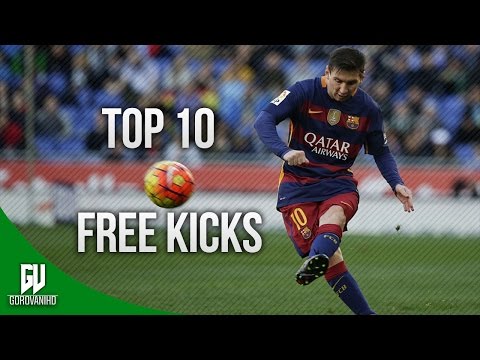 Lionel Messi - Top 10 AMAZING Free Kick Goals Ever lHDl