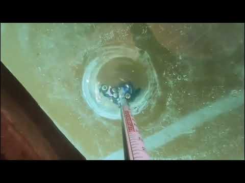 Checking ice thickness