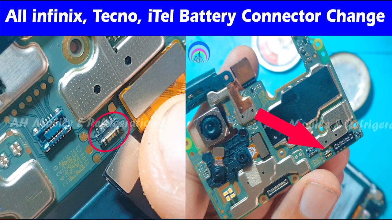 How to Replace a Damaged Battery Connector in Infinix, Tecno, or iTel Phones