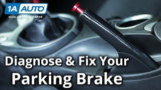 Car Parking Brake Stuck? Too Loose? How to Diagnose Handbrake Yourself!