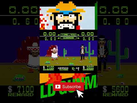 Wild Gunman (NES) - Gameplay