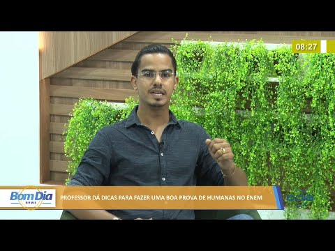 Professor dá dicas para fazer uma boa prova de humanas no Enem 18 11 2021