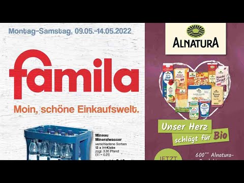 🛒 Famila Katalog Prospekt 9. bis 14. Mai 2022 - Neuigkeiten, Angebote Deutschland 🇩🇪