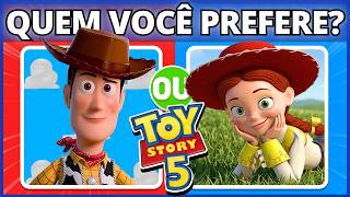 🤠🧑‍🚀 TOY STORY 5 | O QUE VOCÊ PREFERE? | Qual você escolheria? #buuquiz  #quiz