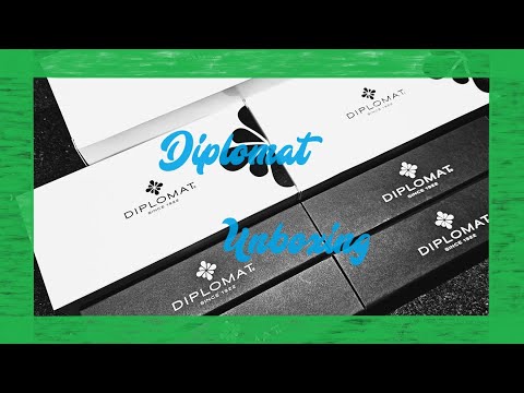 Neues Diplomat Unboxing