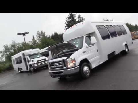2009 Ford Ameritrans 24 Passenger + Rear Luggage -S40939