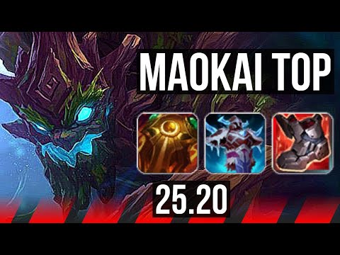 MAOKAI vs JAX (TOP) | EUW Diamond | 25.20