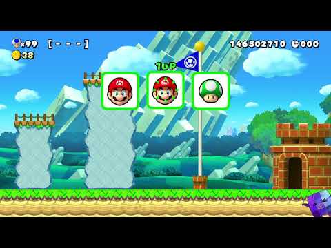 Super Mario Maker 2 🔧 Endless Challenge 5193 - 5200