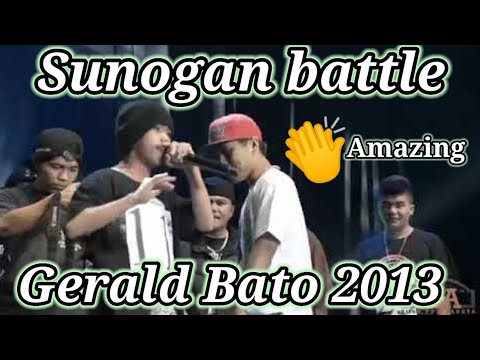 Gerald Bato Sunogan battle 2013