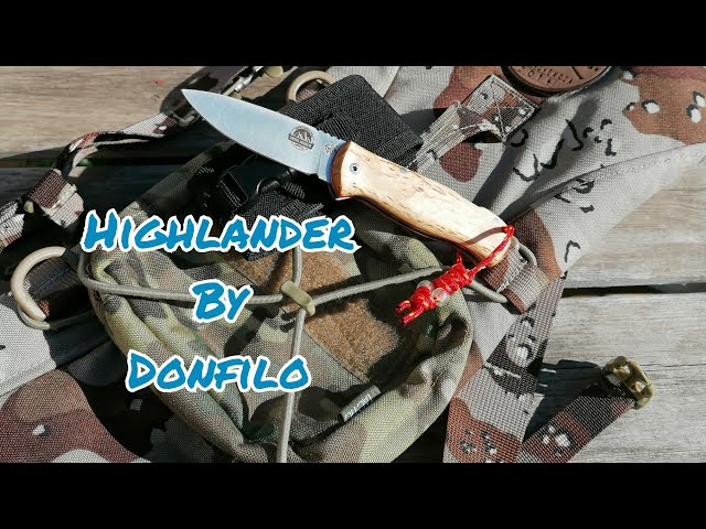 Vídeo relacionado con MIGUEL NIETO Navaja Coyote 047 de 18 cm, con Hoja de Acero NA-58 de 7,5 cm. Mango de Virola de Palo Violeta y cachas de Abedul Rizado, Sistema de Cierre de Piston