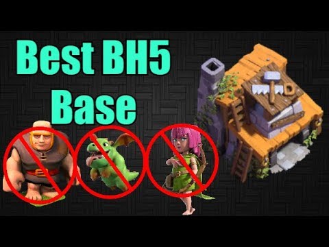 Builder Hall 5 Base w/Replays |COC Best BH5 Layout |BH5 Anti Giant/Baby Dragon/Archer|Clash of Clans