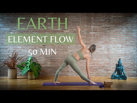 EARTH ELEMENT YOGA FLOW  | 50 min | Intermediate level