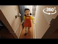 360° Killer Doll enters your apartment in real life!