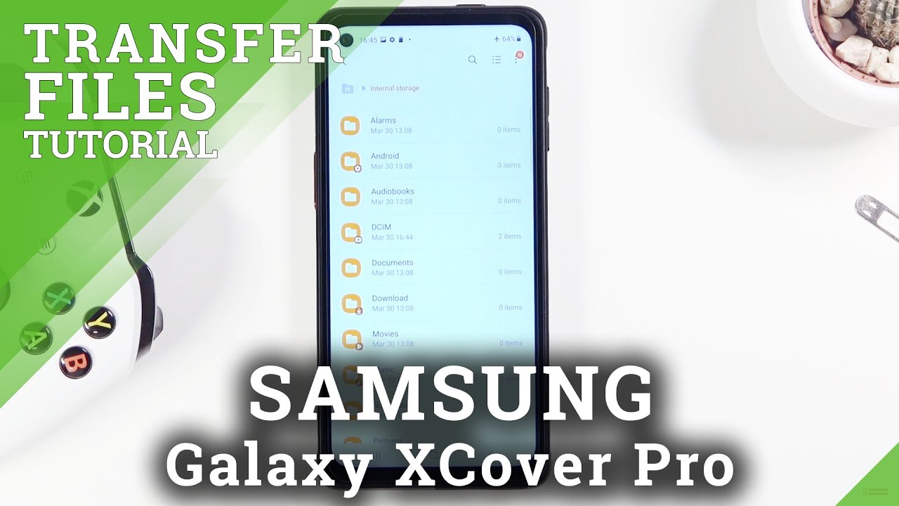How to Transfer Files in SAMSUNG Galaxy XCover Pro – Move Data