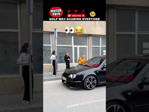 Tuned GOLF MK4 havin fun in the Streets #golf #vw #mk4 #mk4golf